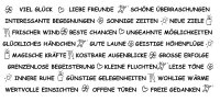 Kerze WORTLICHT® "Wünsche zum Geburtstag" 14 cm, Farbe ocean