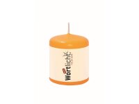 Kerze Mini WORTLICHT® *Vielen Dank* 6 x 5 cm, Farbe...