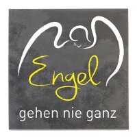 DOLORINO® Grabtafel aus Schiefer "Engel gehen...