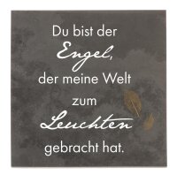 DOLORINO® Grabtafel aus Schiefer "Du bist der...
