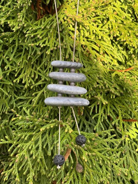 Natursteinschmuck - Balancekette