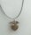 Natursteinschmuck -Edelstein Herz - Engelanhänger - Landschaftsjapsis
