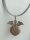 Natursteinschmuck -Edelstein Herz - Engelanhänger - Landschaftsjapsis