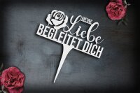 Grabstecker *Meine Liebe begleitet Dich*