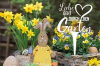 Blumenstecker *Liebe geht durch den Garten*