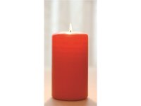 Kerze WORTLICHT® *Für den liebsten Menschen* 14 cm, Farbe terra